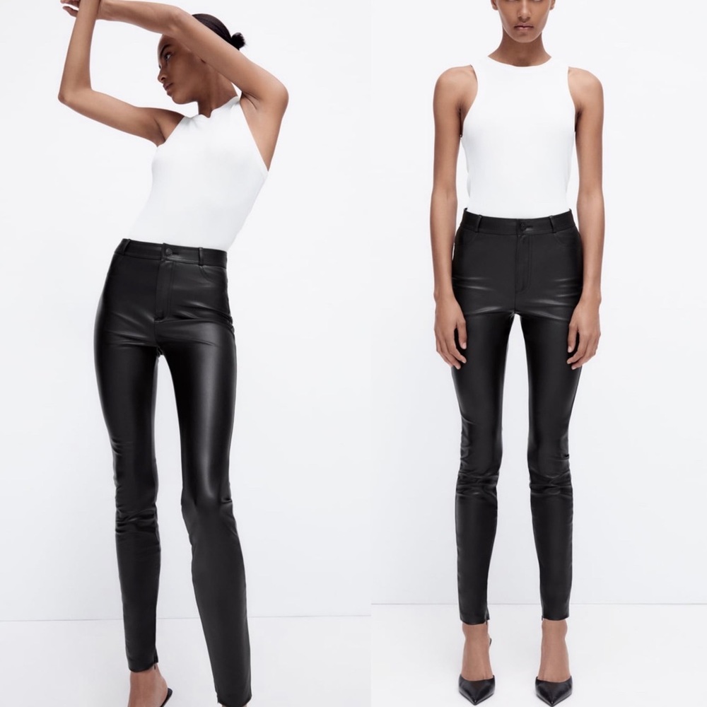 Faux Leather leggings